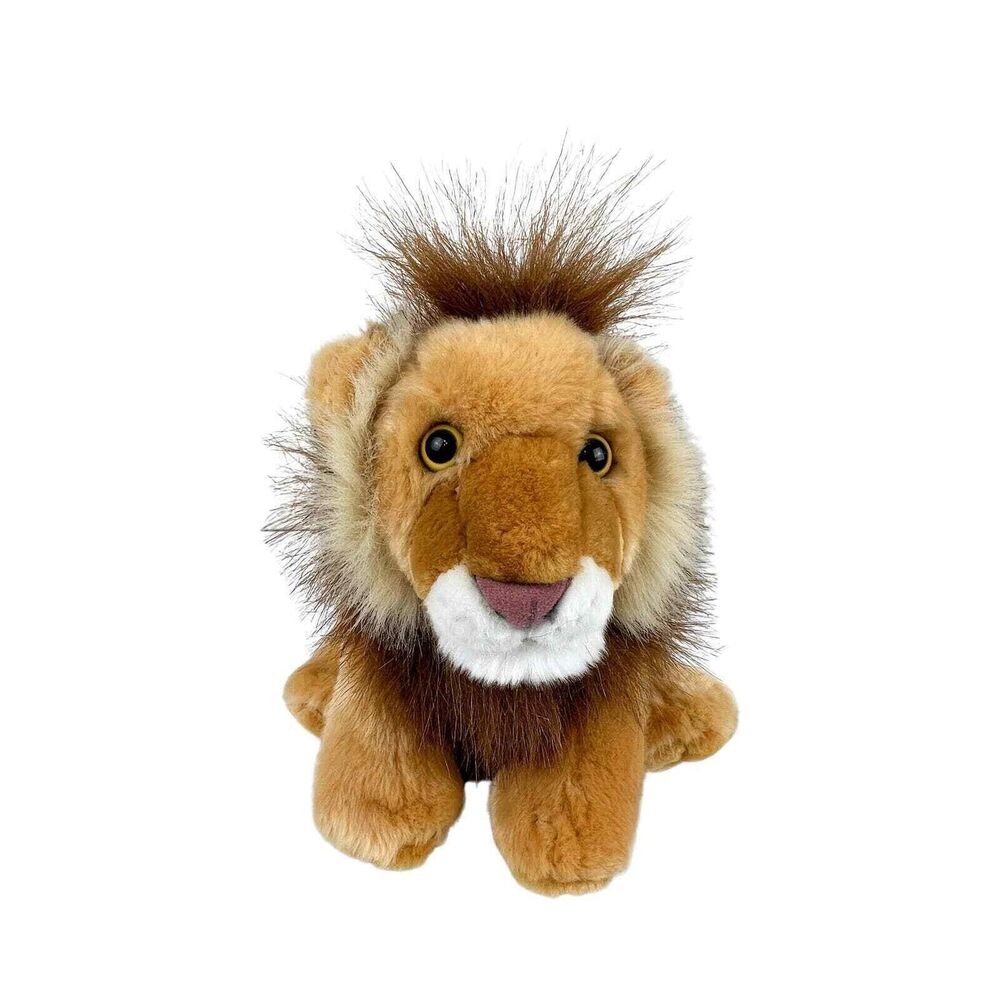 WILD REPUBLIC Lion Plush Stuffed Animal Tan Brown Mane Realistic Safari Zoo Toy